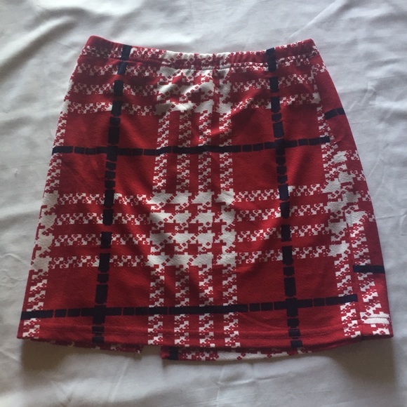 Plad stretchy skirt - Picture 4 of 4